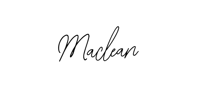 You should practise on your own different ways (Bearetta-2O07w) to write your name (Maclean) in signature. don't let someone else do it for you. Maclean signature style 12 images and pictures png