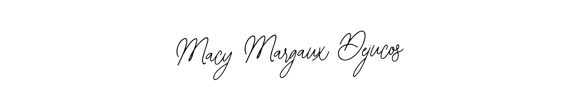 Use a signature maker to create a handwritten signature online. With this signature software, you can design (Bearetta-2O07w) your own signature for name Macy Margaux Dejucos. Macy Margaux Dejucos signature style 12 images and pictures png