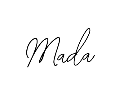 How to make Mada signature? Bearetta-2O07w is a professional autograph style. Create handwritten signature for Mada name. Mada signature style 12 images and pictures png