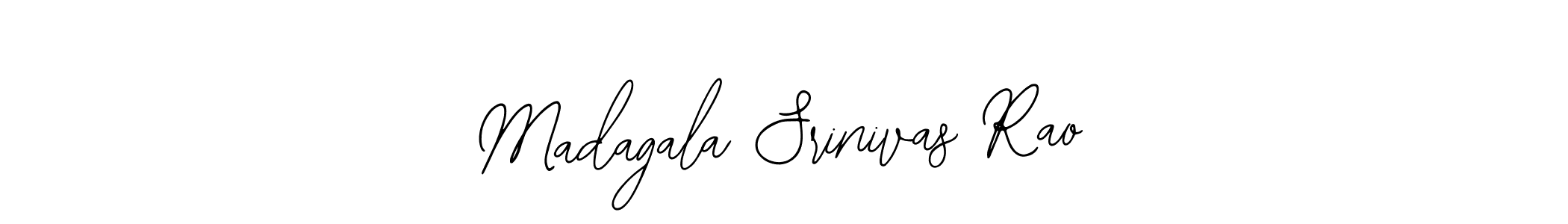 Make a beautiful signature design for name Madagala Srinivas Rao. Use this online signature maker to create a handwritten signature for free. Madagala Srinivas Rao signature style 12 images and pictures png