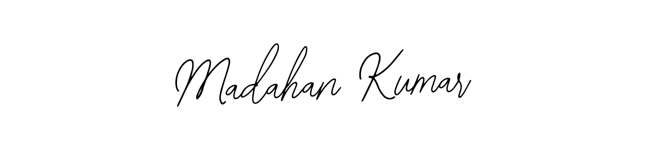 You should practise on your own different ways (Bearetta-2O07w) to write your name (Madahan Kumar) in signature. don't let someone else do it for you. Madahan Kumar signature style 12 images and pictures png