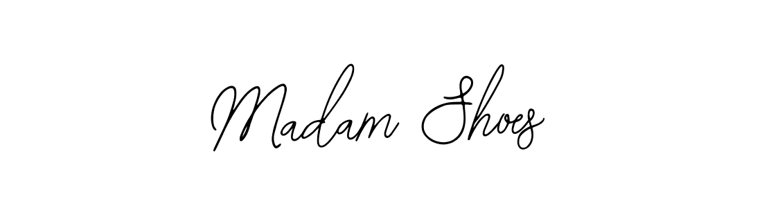 Madam Shoes stylish signature style. Best Handwritten Sign (Bearetta-2O07w) for my name. Handwritten Signature Collection Ideas for my name Madam Shoes. Madam Shoes signature style 12 images and pictures png