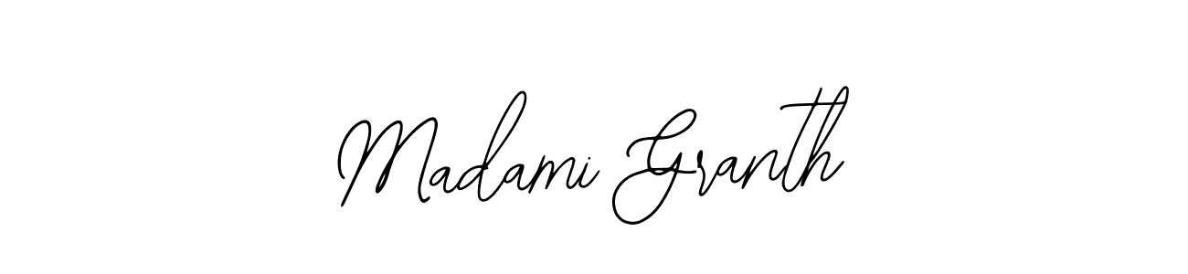Make a beautiful signature design for name Madami Granth. With this signature (Bearetta-2O07w) style, you can create a handwritten signature for free. Madami Granth signature style 12 images and pictures png