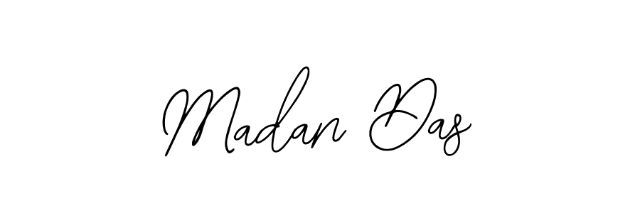Use a signature maker to create a handwritten signature online. With this signature software, you can design (Bearetta-2O07w) your own signature for name Madan Das. Madan Das signature style 12 images and pictures png