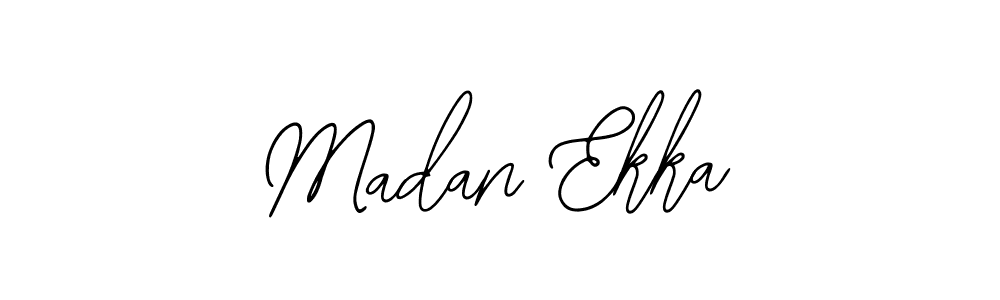 Also You can easily find your signature by using the search form. We will create Madan Ekka name handwritten signature images for you free of cost using Bearetta-2O07w sign style. Madan Ekka signature style 12 images and pictures png
