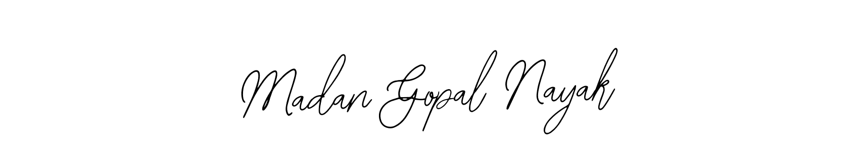 Madan Gopal Nayak stylish signature style. Best Handwritten Sign (Bearetta-2O07w) for my name. Handwritten Signature Collection Ideas for my name Madan Gopal Nayak. Madan Gopal Nayak signature style 12 images and pictures png
