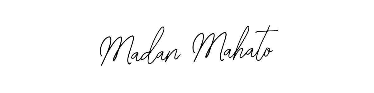 Create a beautiful signature design for name Madan Mahato. With this signature (Bearetta-2O07w) fonts, you can make a handwritten signature for free. Madan Mahato signature style 12 images and pictures png