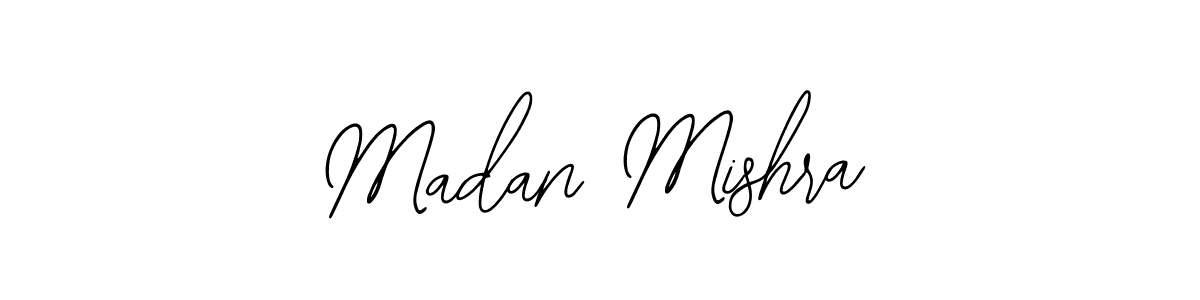 Also we have Madan Mishra name is the best signature style. Create professional handwritten signature collection using Bearetta-2O07w autograph style. Madan Mishra signature style 12 images and pictures png