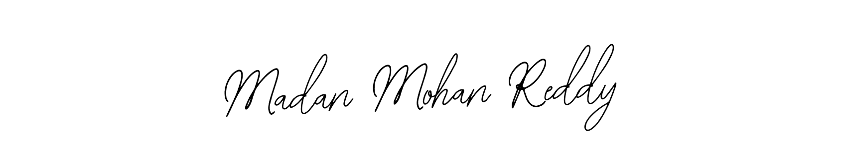 Use a signature maker to create a handwritten signature online. With this signature software, you can design (Bearetta-2O07w) your own signature for name Madan Mohan Reddy. Madan Mohan Reddy signature style 12 images and pictures png