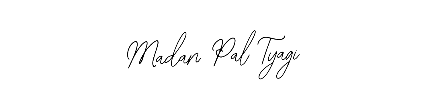 Make a beautiful signature design for name Madan Pal Tyagi. Use this online signature maker to create a handwritten signature for free. Madan Pal Tyagi signature style 12 images and pictures png