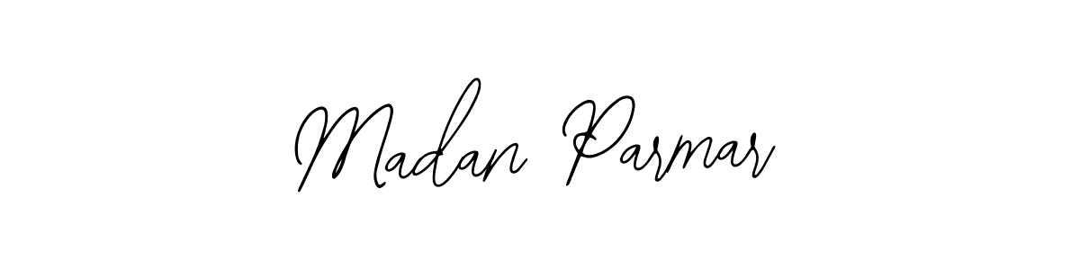 Create a beautiful signature design for name Madan Parmar. With this signature (Bearetta-2O07w) fonts, you can make a handwritten signature for free. Madan Parmar signature style 12 images and pictures png