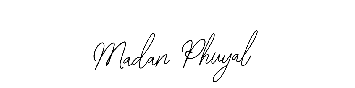 How to make Madan Phuyal signature? Bearetta-2O07w is a professional autograph style. Create handwritten signature for Madan Phuyal name. Madan Phuyal signature style 12 images and pictures png