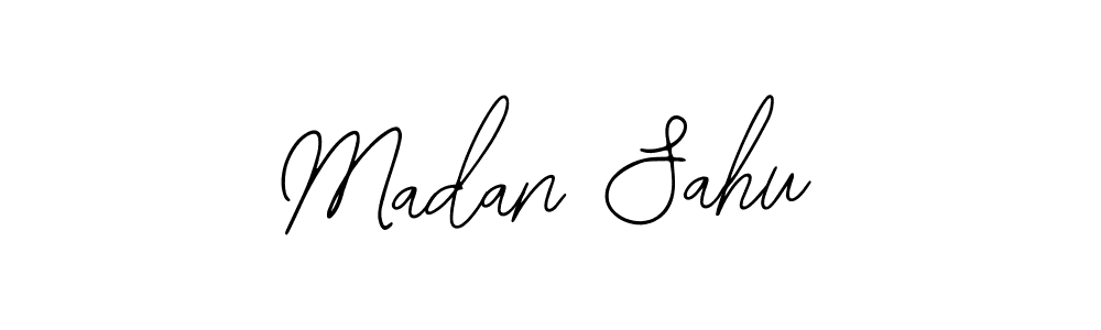 Madan Sahu stylish signature style. Best Handwritten Sign (Bearetta-2O07w) for my name. Handwritten Signature Collection Ideas for my name Madan Sahu. Madan Sahu signature style 12 images and pictures png