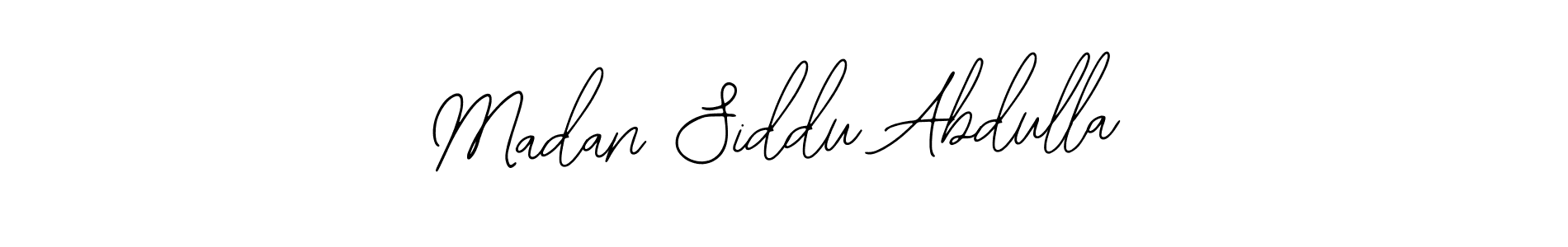 How to Draw Madan Siddu Abdulla signature style? Bearetta-2O07w is a latest design signature styles for name Madan Siddu Abdulla. Madan Siddu Abdulla signature style 12 images and pictures png