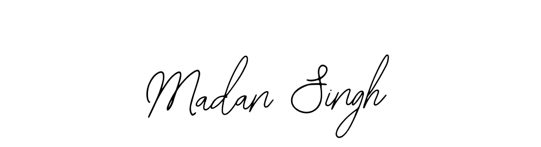 Use a signature maker to create a handwritten signature online. With this signature software, you can design (Bearetta-2O07w) your own signature for name Madan Singh. Madan Singh signature style 12 images and pictures png