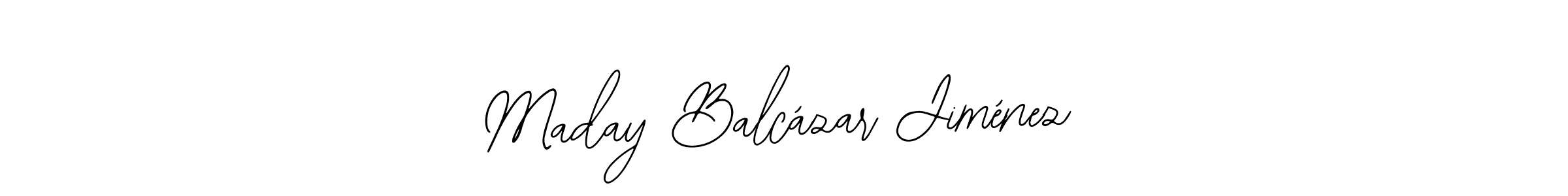 How to Draw Maday Balcázar Jiménez signature style? Bearetta-2O07w is a latest design signature styles for name Maday Balcázar Jiménez. Maday Balcázar Jiménez signature style 12 images and pictures png