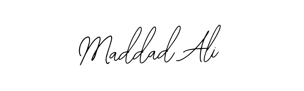 How to make Maddad Ali signature? Bearetta-2O07w is a professional autograph style. Create handwritten signature for Maddad Ali name. Maddad Ali signature style 12 images and pictures png