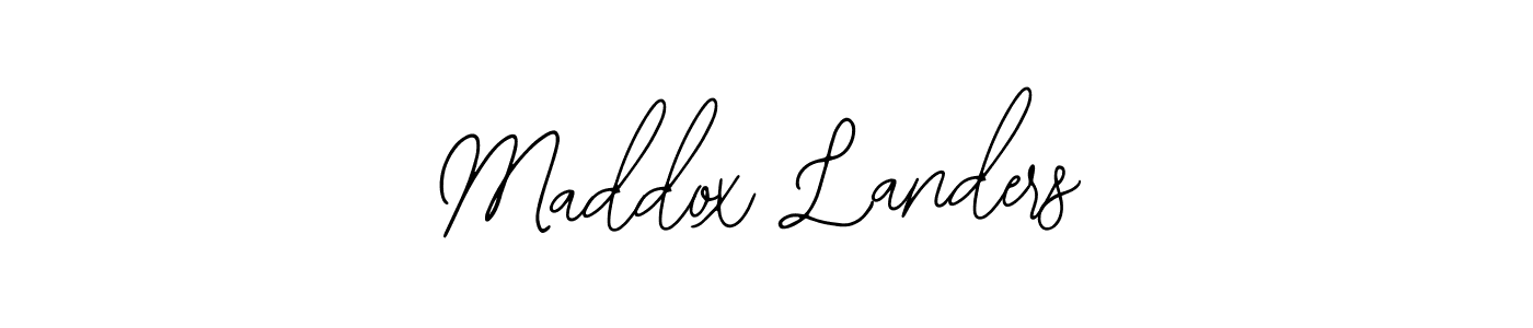 Also You can easily find your signature by using the search form. We will create Maddox Landers name handwritten signature images for you free of cost using Bearetta-2O07w sign style. Maddox Landers signature style 12 images and pictures png