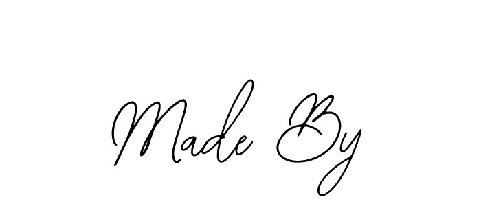 You can use this online signature creator to create a handwritten signature for the name Made By. This is the best online autograph maker. Made By signature style 12 images and pictures png