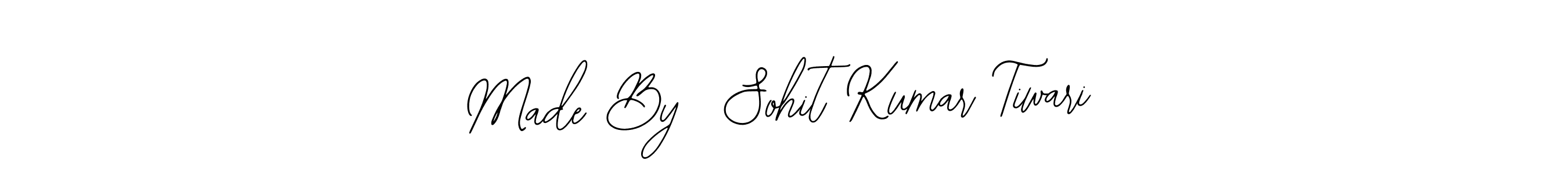 The best way (Bearetta-2O07w) to make a short signature is to pick only two or three words in your name. The name Made By  Sohit Kumar Tiwari include a total of six letters. For converting this name. Made By  Sohit Kumar Tiwari signature style 12 images and pictures png