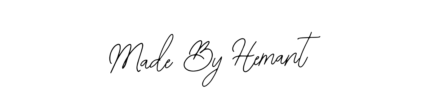 How to make Made By Hemant name signature. Use Bearetta-2O07w style for creating short signs online. This is the latest handwritten sign. Made By Hemant signature style 12 images and pictures png