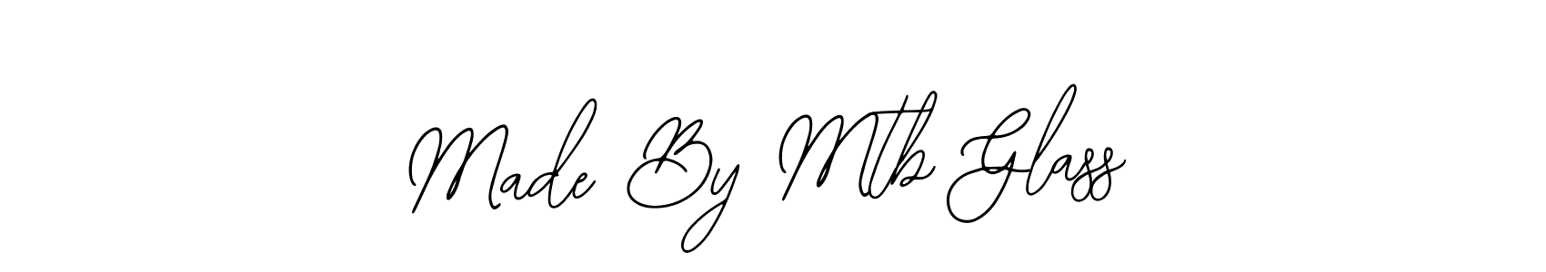 Create a beautiful signature design for name Made By Mtb Glass. With this signature (Bearetta-2O07w) fonts, you can make a handwritten signature for free. Made By Mtb Glass signature style 12 images and pictures png