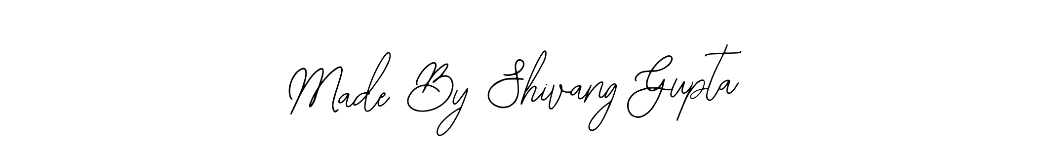 Similarly Bearetta-2O07w is the best handwritten signature design. Signature creator online .You can use it as an online autograph creator for name Made By Shivang Gupta. Made By Shivang Gupta signature style 12 images and pictures png