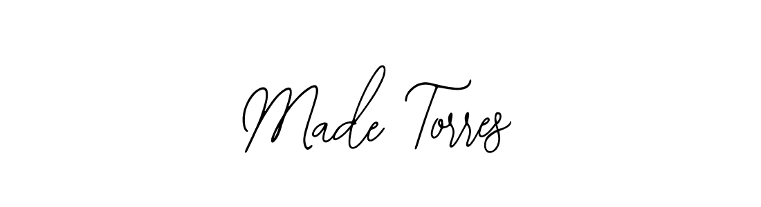 Made Torres stylish signature style. Best Handwritten Sign (Bearetta-2O07w) for my name. Handwritten Signature Collection Ideas for my name Made Torres. Made Torres signature style 12 images and pictures png