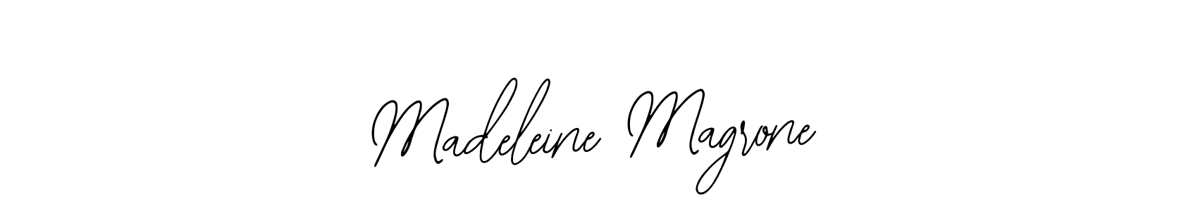 Similarly Bearetta-2O07w is the best handwritten signature design. Signature creator online .You can use it as an online autograph creator for name Madeleine Magrone. Madeleine Magrone signature style 12 images and pictures png