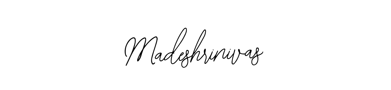 Create a beautiful signature design for name Madeshrinivas. With this signature (Bearetta-2O07w) fonts, you can make a handwritten signature for free. Madeshrinivas signature style 12 images and pictures png