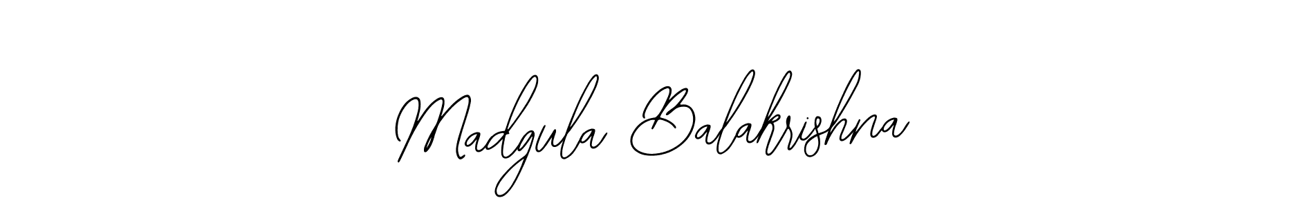 How to make Madgula Balakrishna signature? Bearetta-2O07w is a professional autograph style. Create handwritten signature for Madgula Balakrishna name. Madgula Balakrishna signature style 12 images and pictures png