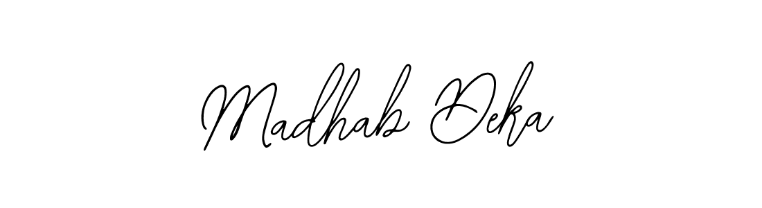 It looks lik you need a new signature style for name Madhab Deka. Design unique handwritten (Bearetta-2O07w) signature with our free signature maker in just a few clicks. Madhab Deka signature style 12 images and pictures png
