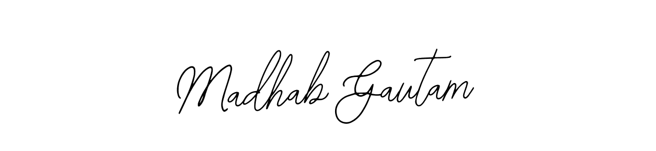 This is the best signature style for the Madhab Gautam name. Also you like these signature font (Bearetta-2O07w). Mix name signature. Madhab Gautam signature style 12 images and pictures png