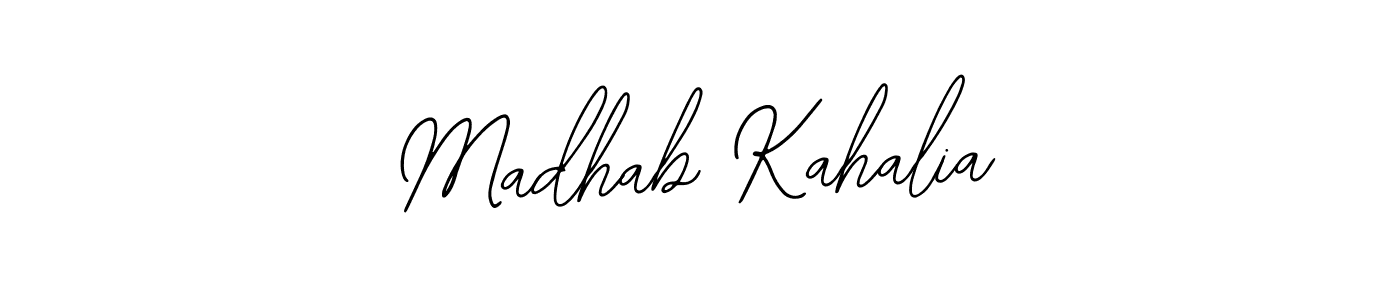Also we have Madhab Kahalia name is the best signature style. Create professional handwritten signature collection using Bearetta-2O07w autograph style. Madhab Kahalia signature style 12 images and pictures png