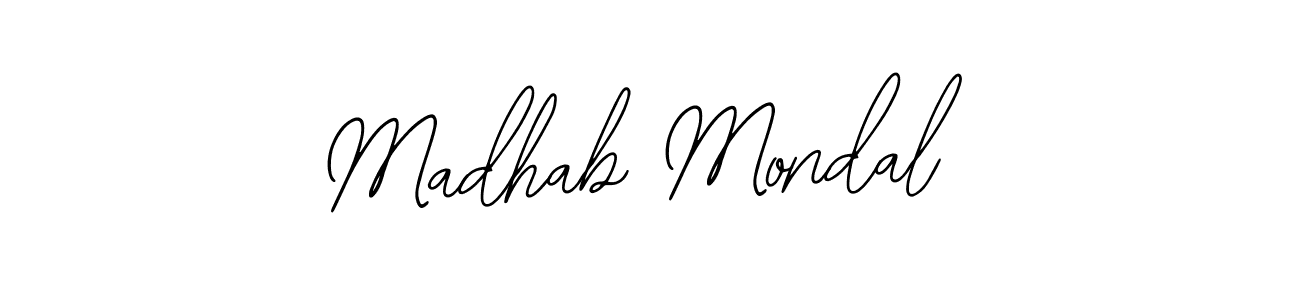 Create a beautiful signature design for name Madhab Mondal. With this signature (Bearetta-2O07w) fonts, you can make a handwritten signature for free. Madhab Mondal signature style 12 images and pictures png