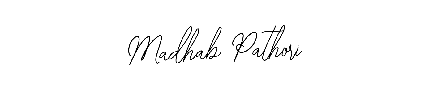 Make a beautiful signature design for name Madhab Pathori. Use this online signature maker to create a handwritten signature for free. Madhab Pathori signature style 12 images and pictures png