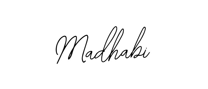 if you are searching for the best signature style for your name Madhabi. so please give up your signature search. here we have designed multiple signature styles  using Bearetta-2O07w. Madhabi signature style 12 images and pictures png