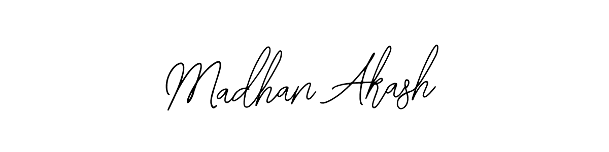 Make a beautiful signature design for name Madhan Akash. With this signature (Bearetta-2O07w) style, you can create a handwritten signature for free. Madhan Akash signature style 12 images and pictures png