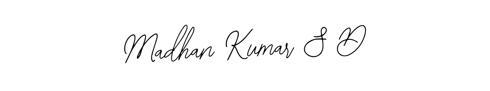 It looks lik you need a new signature style for name Madhan Kumar S D. Design unique handwritten (Bearetta-2O07w) signature with our free signature maker in just a few clicks. Madhan Kumar S D signature style 12 images and pictures png