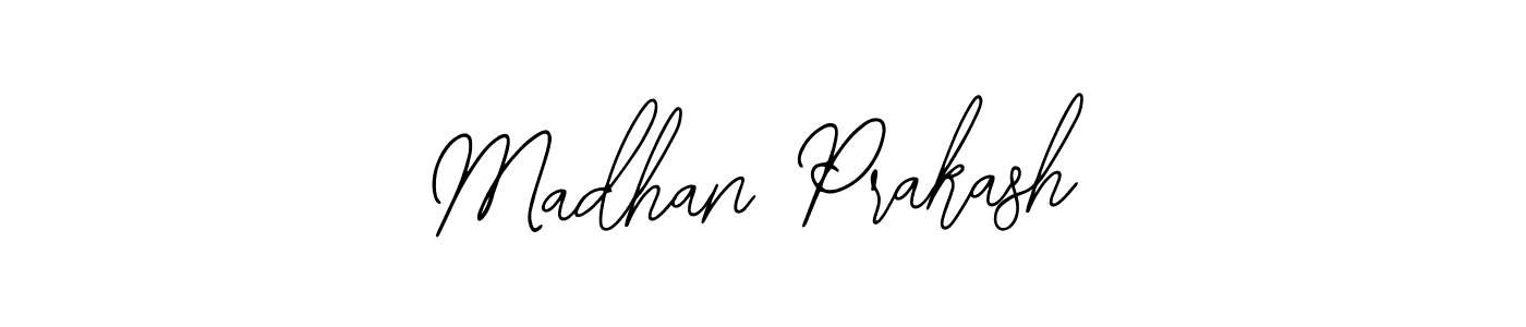 The best way (Bearetta-2O07w) to make a short signature is to pick only two or three words in your name. The name Madhan Prakash include a total of six letters. For converting this name. Madhan Prakash signature style 12 images and pictures png