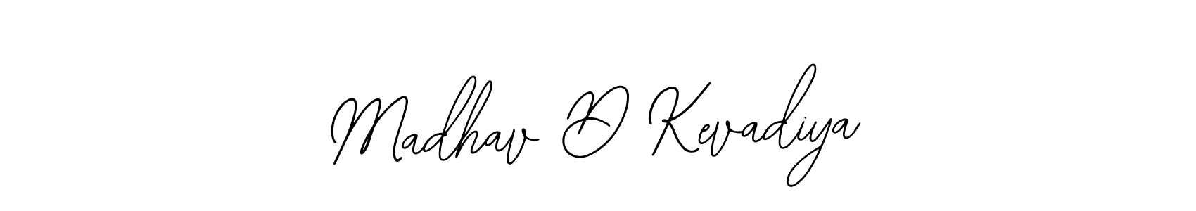See photos of Madhav D Kevadiya official signature by Spectra . Check more albums & portfolios. Read reviews & check more about Bearetta-2O07w font. Madhav D Kevadiya signature style 12 images and pictures png