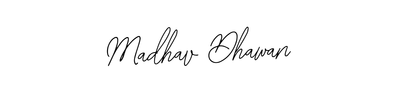 Design your own signature with our free online signature maker. With this signature software, you can create a handwritten (Bearetta-2O07w) signature for name Madhav Dhawan. Madhav Dhawan signature style 12 images and pictures png