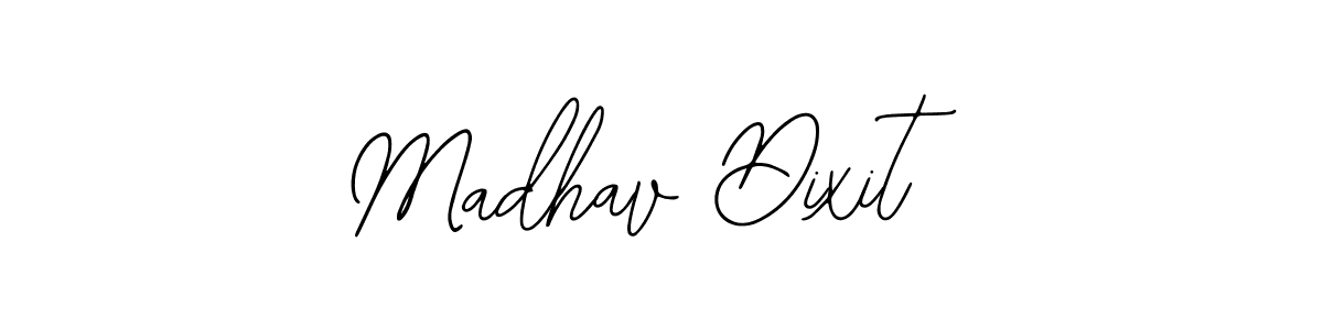 You should practise on your own different ways (Bearetta-2O07w) to write your name (Madhav Dixit) in signature. don't let someone else do it for you. Madhav Dixit signature style 12 images and pictures png