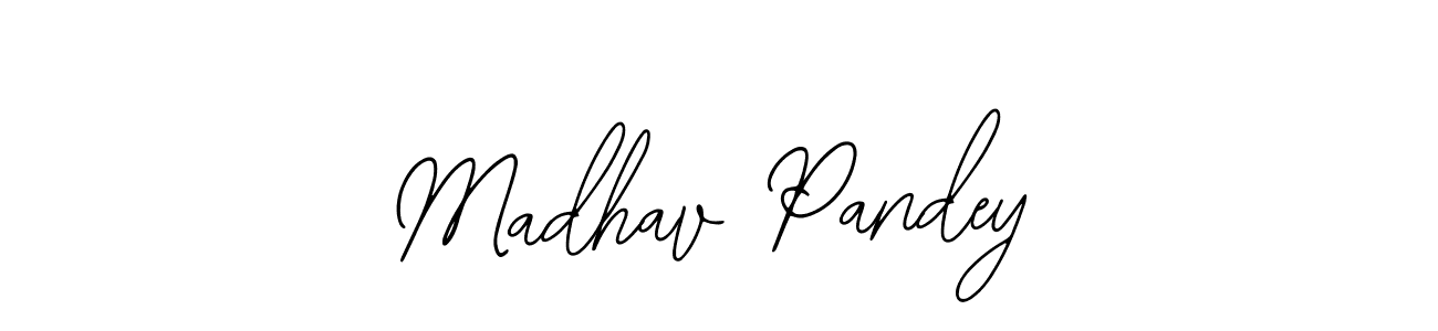 You should practise on your own different ways (Bearetta-2O07w) to write your name (Madhav Pandey) in signature. don't let someone else do it for you. Madhav Pandey signature style 12 images and pictures png