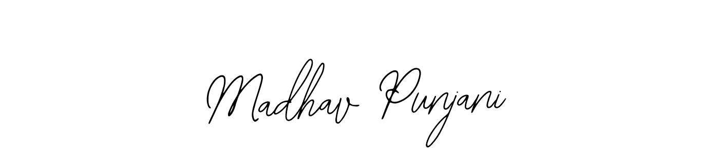 It looks lik you need a new signature style for name Madhav Punjani. Design unique handwritten (Bearetta-2O07w) signature with our free signature maker in just a few clicks. Madhav Punjani signature style 12 images and pictures png