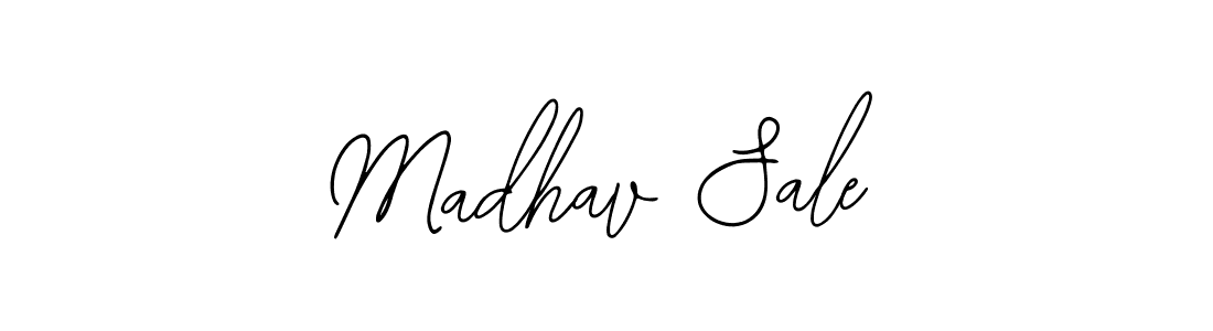 Madhav Sale stylish signature style. Best Handwritten Sign (Bearetta-2O07w) for my name. Handwritten Signature Collection Ideas for my name Madhav Sale. Madhav Sale signature style 12 images and pictures png