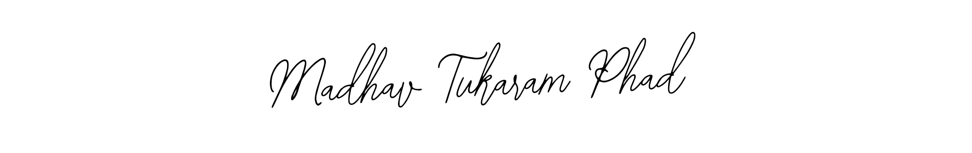 The best way (Bearetta-2O07w) to make a short signature is to pick only two or three words in your name. The name Madhav Tukaram Phad include a total of six letters. For converting this name. Madhav Tukaram Phad signature style 12 images and pictures png