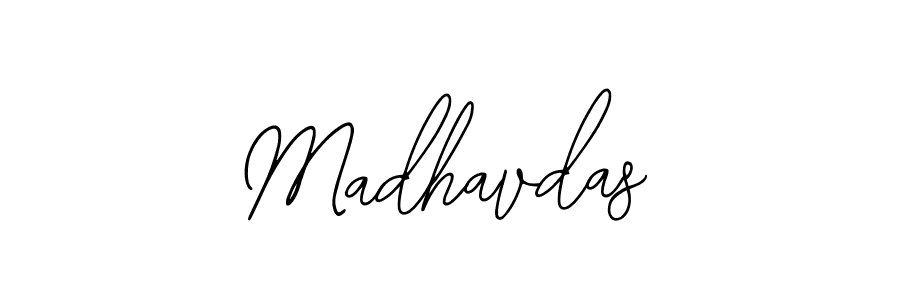 if you are searching for the best signature style for your name Madhavdas. so please give up your signature search. here we have designed multiple signature styles  using Bearetta-2O07w. Madhavdas signature style 12 images and pictures png