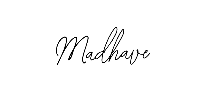 if you are searching for the best signature style for your name Madhave. so please give up your signature search. here we have designed multiple signature styles  using Bearetta-2O07w. Madhave signature style 12 images and pictures png