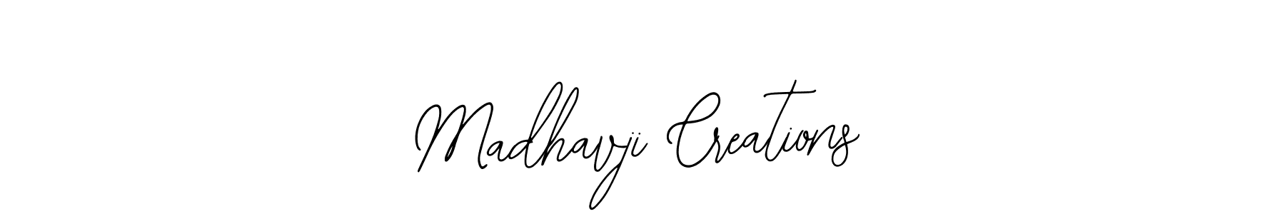 How to make Madhavji Creations signature? Bearetta-2O07w is a professional autograph style. Create handwritten signature for Madhavji Creations name. Madhavji Creations signature style 12 images and pictures png